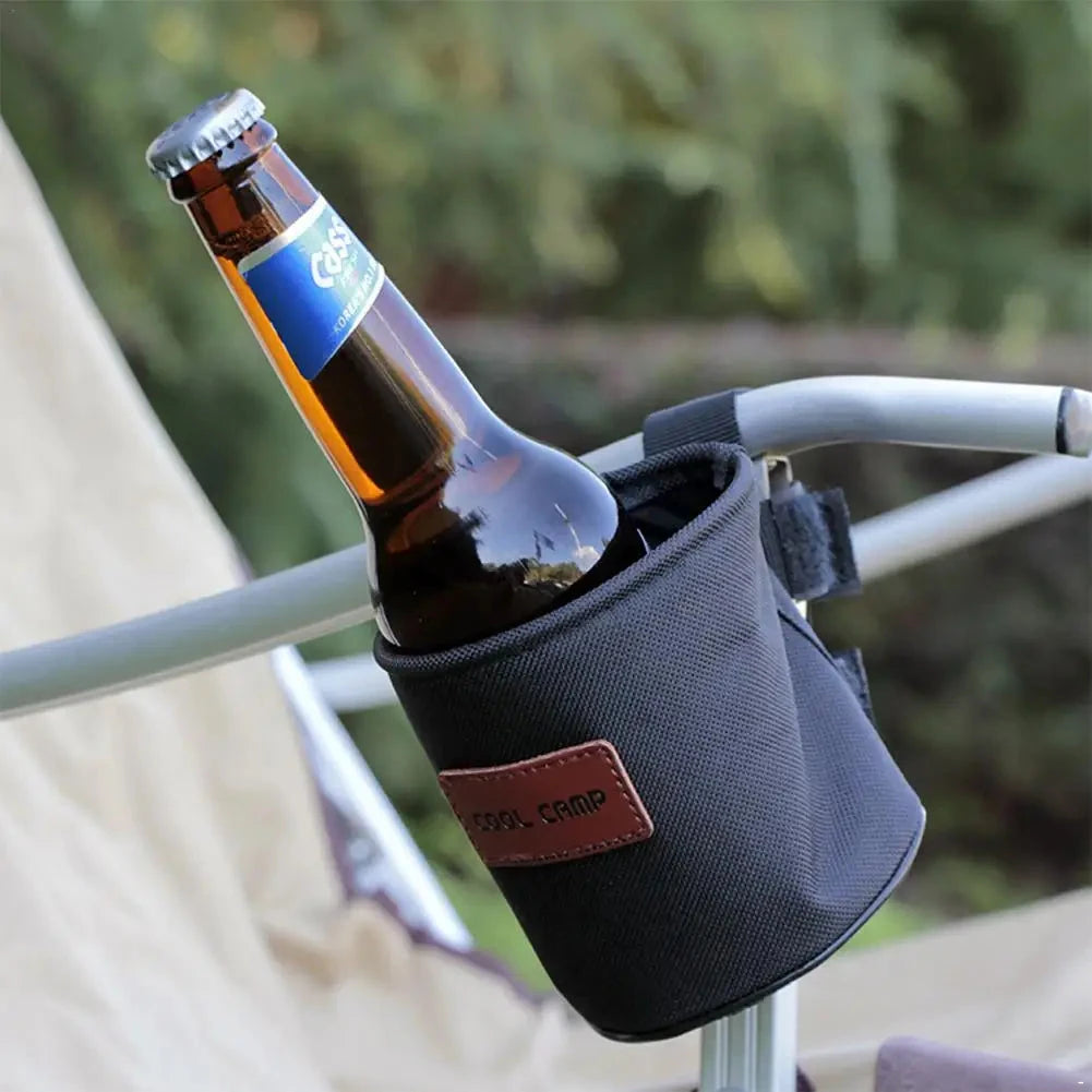 Porte bouteille pêcheur chaise bière chasse 